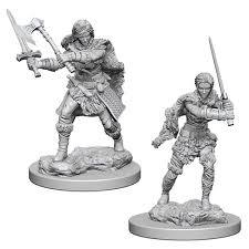 D&D Nolzur's Marvelous Miniatures: Human Barbarian (Female)